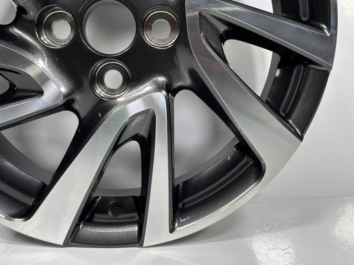 アクア MXPK11 純正 アルミホイール×1本 ガンメタ/ポリッシュ 16