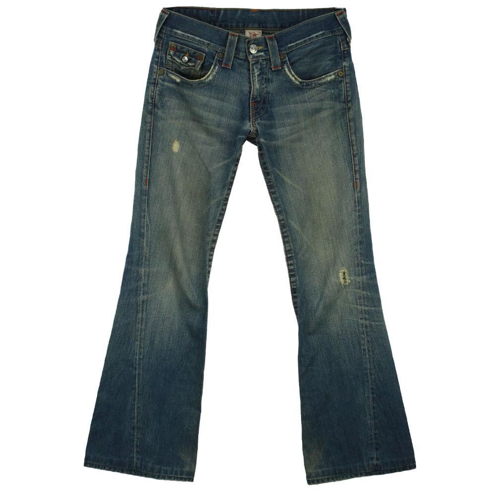 【雷市場（ポンジャン）商品韓国直送】14203 TRUE RELIGION(トゥルーレリジョン) ブーツカット デニム 32 インチ メンズ パンツ ブランド古着