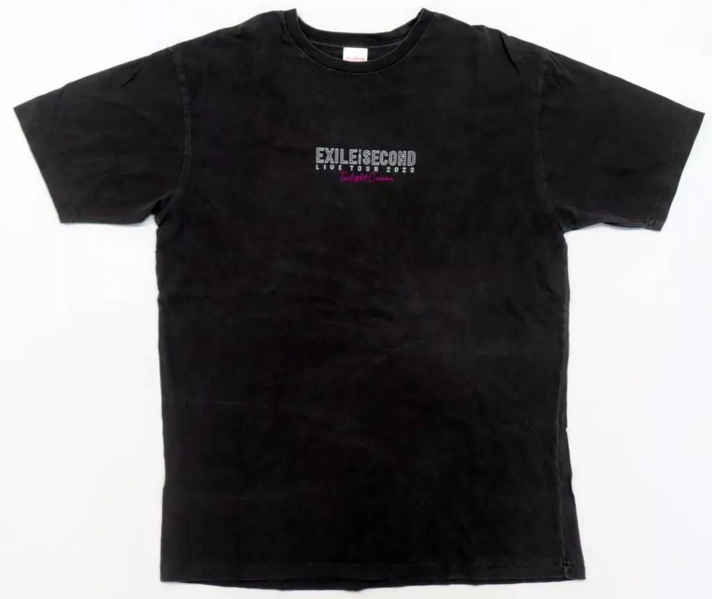 EXILE THE SECOND フォトTシャツ EXILE THE SECOND Tシャツ 黒 L - メルカリ