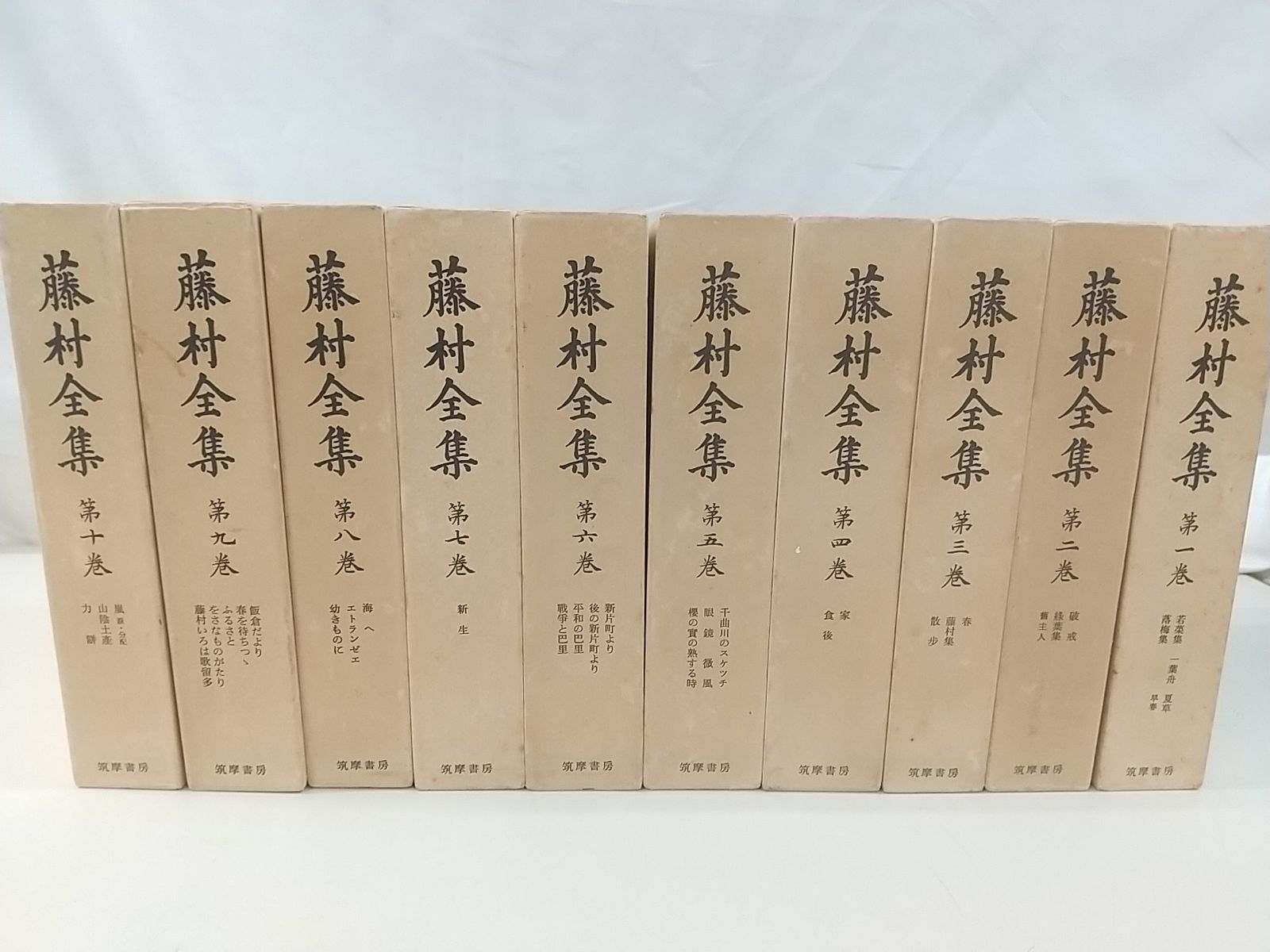 藤村全集