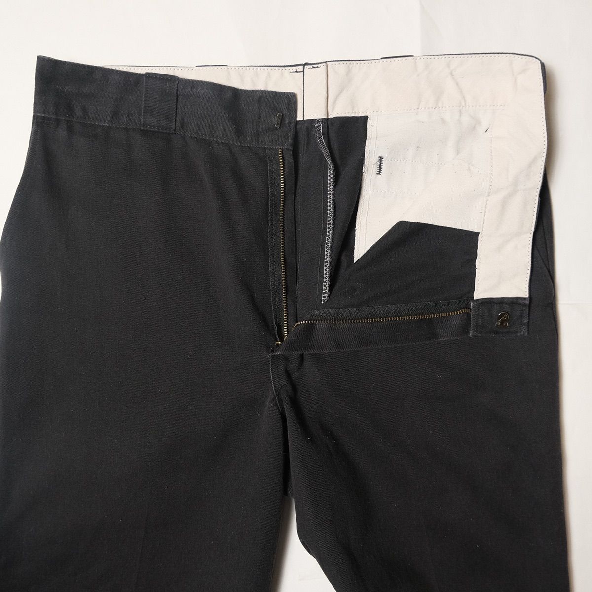 90's USA製 ディッキーズ Dickies 874 ワークパンツ 黒 (34×30