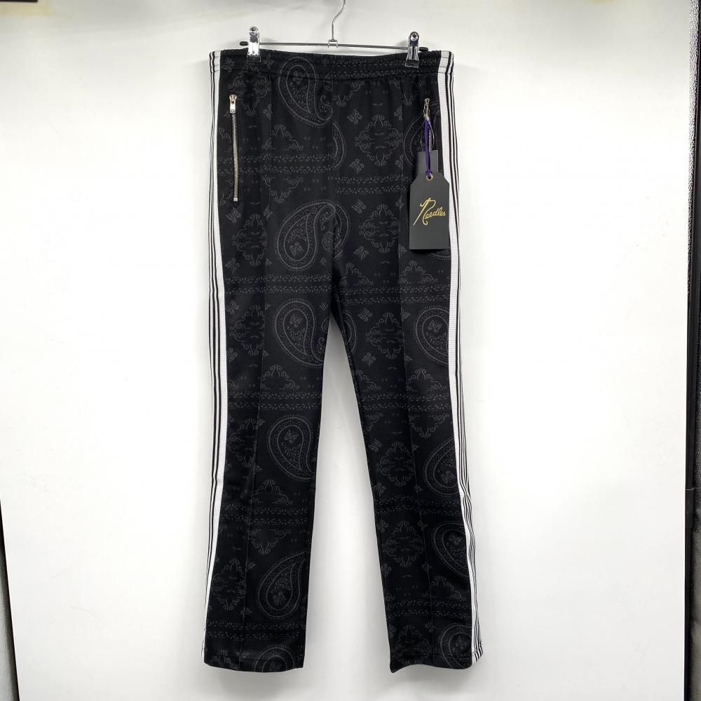 【中古】NEEDLES NUBIAN別注 Narrow Track Pants サイズM KP326 トラックパンツ ブラック ニードルズ[17]