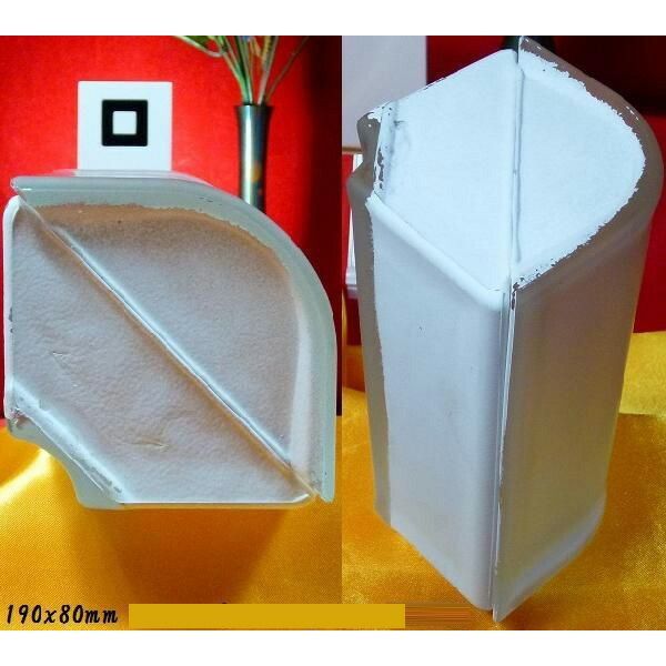 送料無料 8個セット ガラスブロックガラス 厚み80mm HRDEVELOPMENT_JP