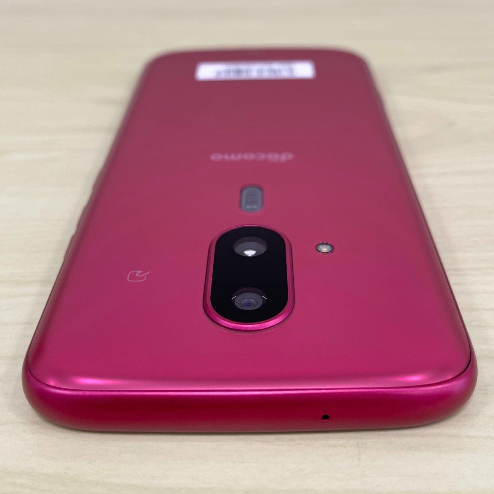 新品に近い】らくらくスマートフォン F-53E ピンク SIMフリー 21522