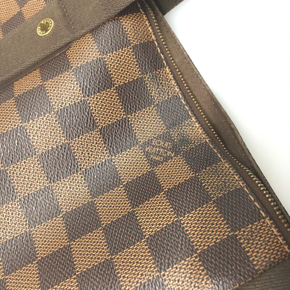 △△LOUIS VUITTON ルイヴィトン ダミエ トートバッグ カバ・ボブ―ル ファスナー破損 N52006 △△LOUIS VUITTON ルイヴィトン ダミエ トートバッグ カバ・ボブ―ル