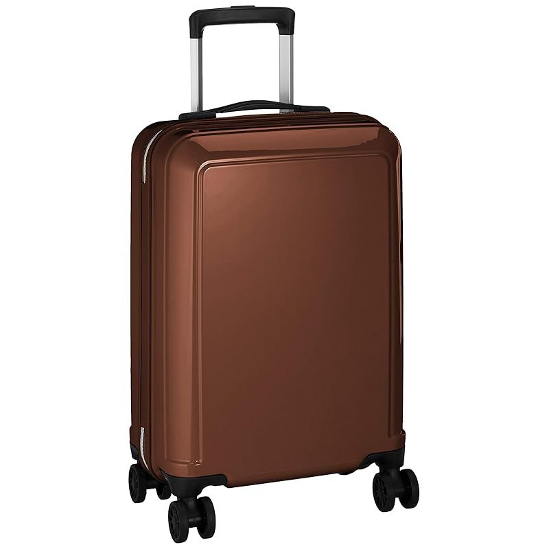 エー エル アイ 線機内持込 ALI-6009-18 ジッパーハードキャリー 機内持ち込み可 31L 2.4kg ブラウン