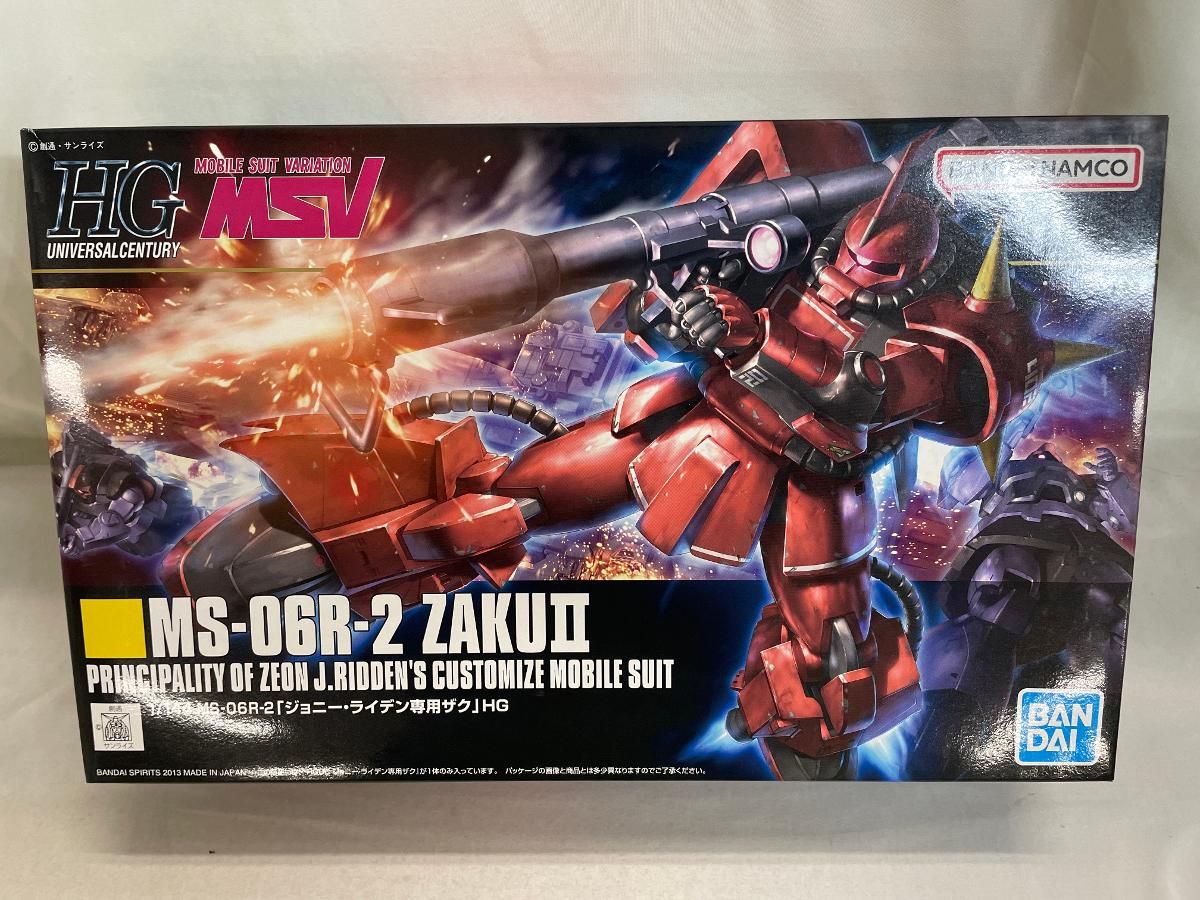 未開封】HGUC MSV MS-06R-2 ジョニー・ライデン専用ザク 1/144 HGUC