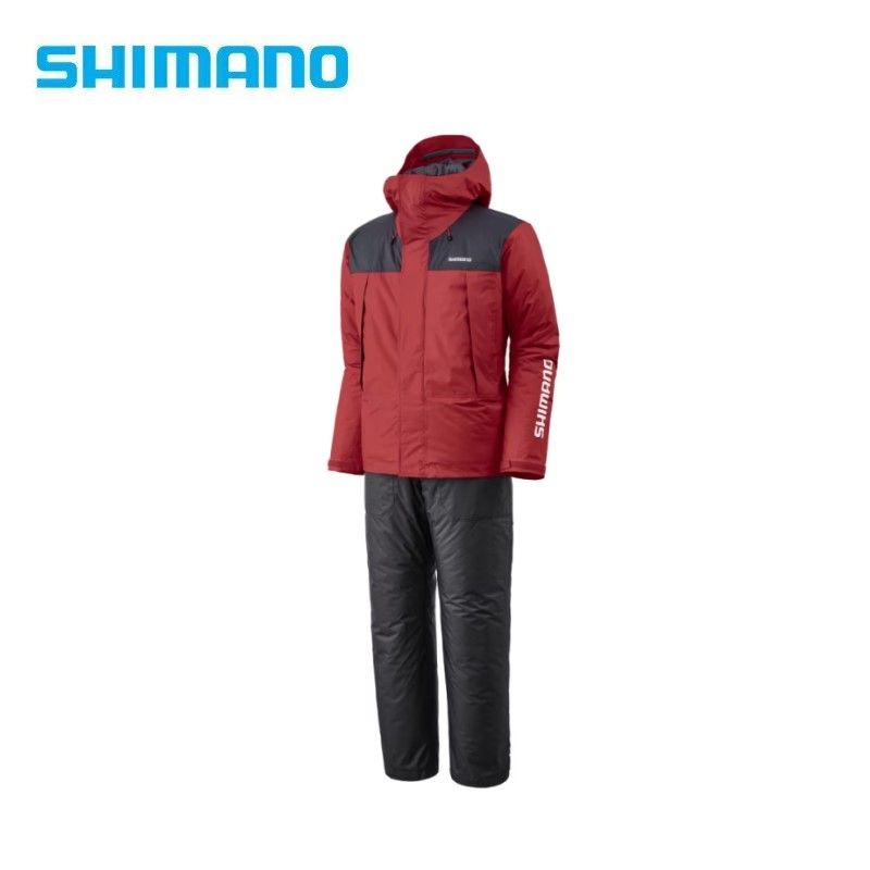 シマノ RB-077Y ベーシック ハイロフト レインスーツ 01 L オレンジ / 防寒着 防寒ウェア 上下セット 釣り用防寒レインウェア シマノ RB-077Y ベーシックハイロフト レイン