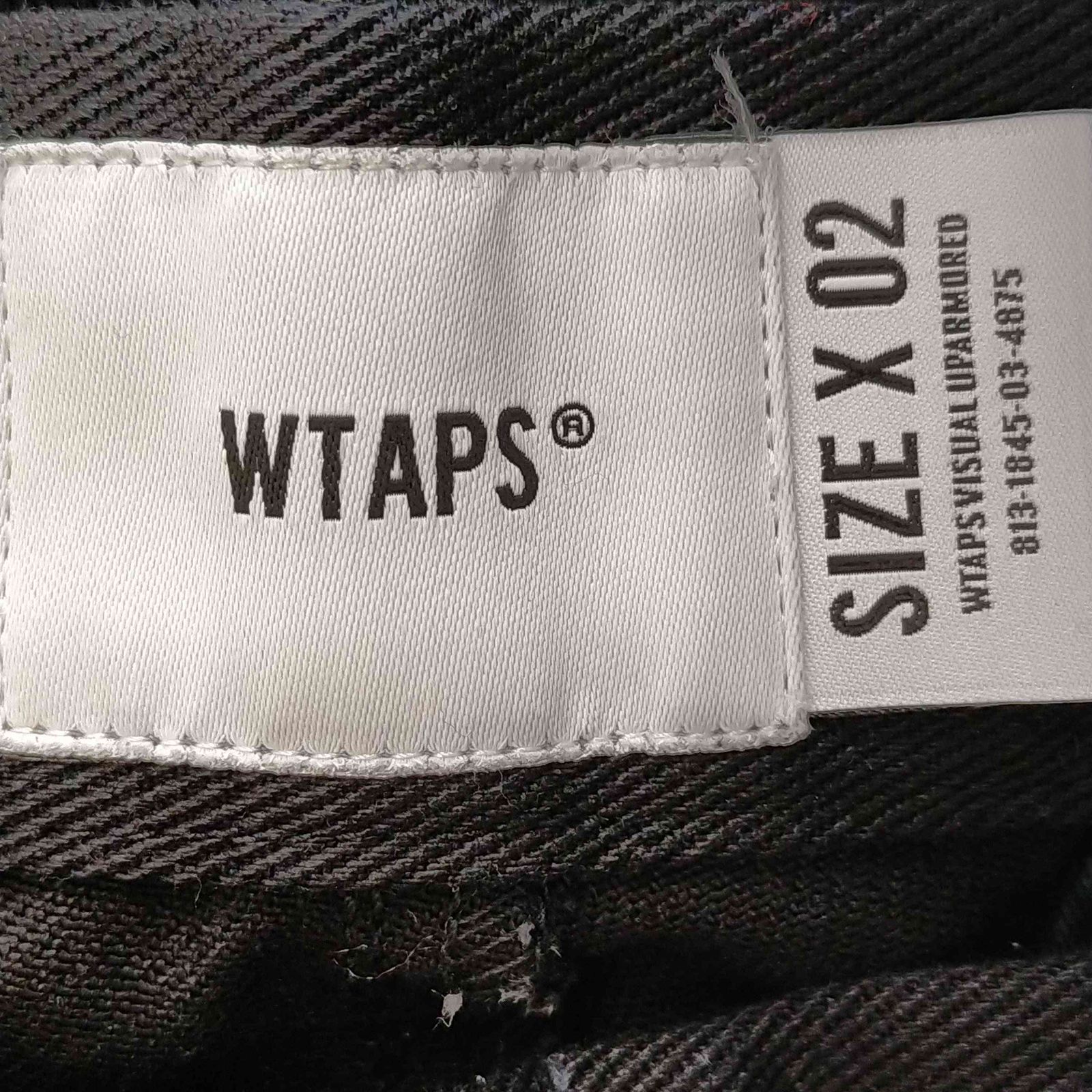 ダブルタップス WTAPS 22SS CREASE TROUSER COPO.TWILL メンズ
