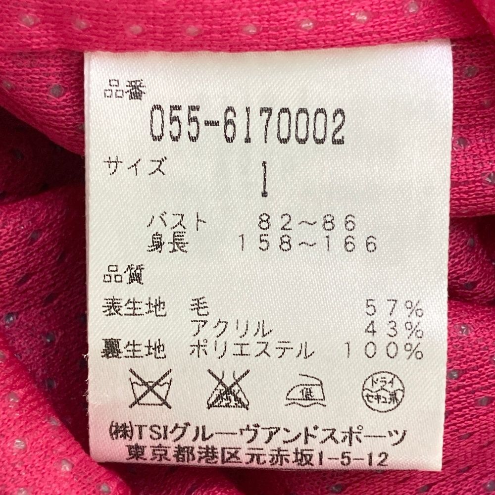 PG パーリーゲイツ　セーター　ニット　ブルゾン　レディース1 ジャケット PGG PEARLY GATES パーリーゲイツ 2024年モデル ニットパーカー