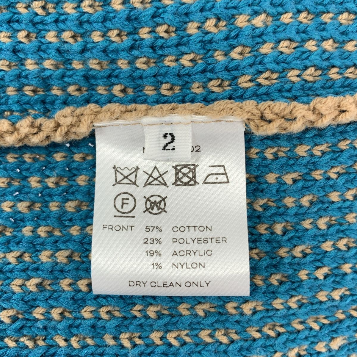 MATSUFUJI Raven Pattern Knit Vest サイズ3 MATSUFUJI / マツフジ | 2023SS | Raven Pattern Knit Vest