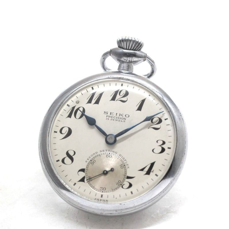19セイコー プレシジョン 懐中時計 | 昭35 3029 国鉄| 15石 | 絶版時計 | 19seiko-1278