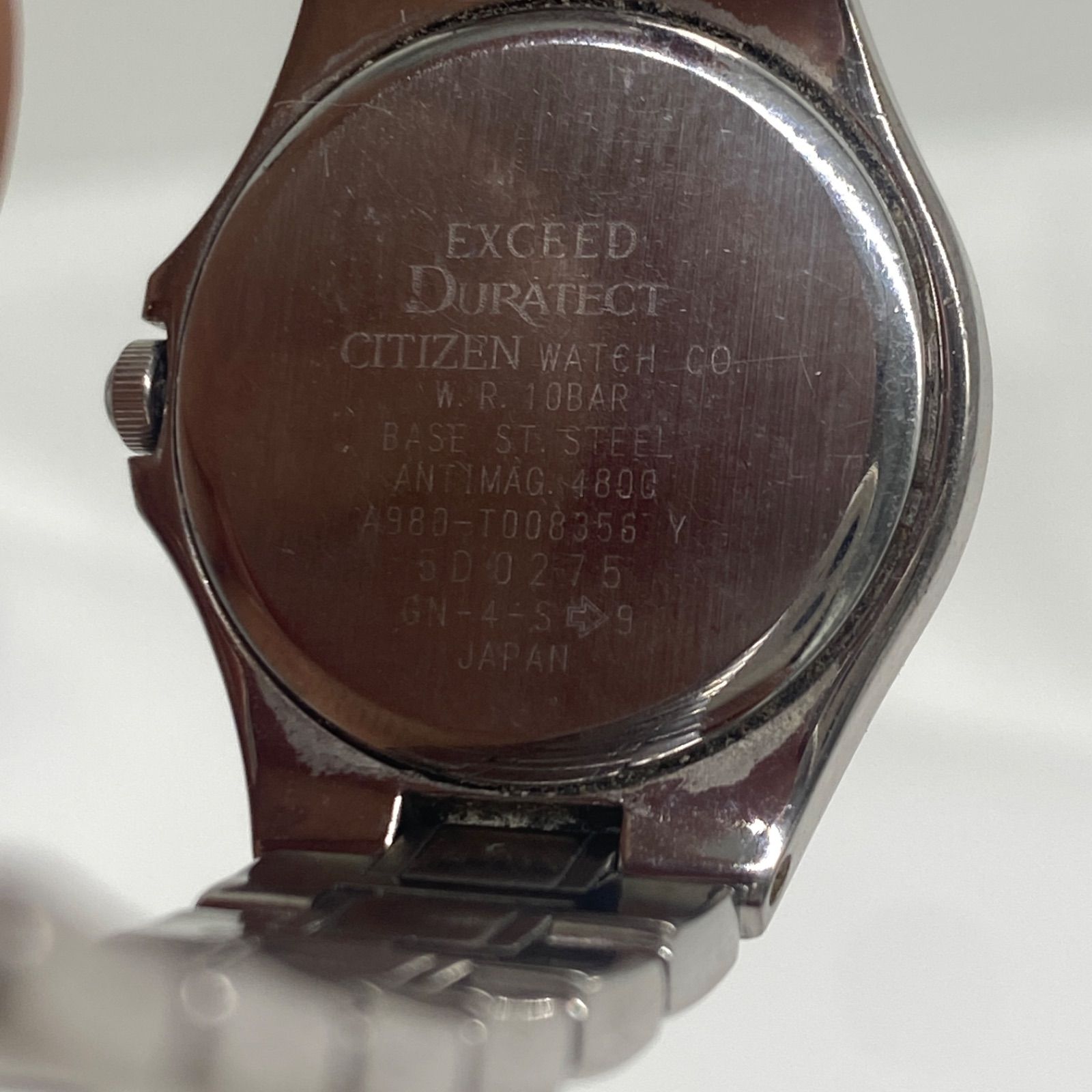 美品/電池交換済】SEIKO EXCELINE セイコー 腕時計 新品ベルト 送料