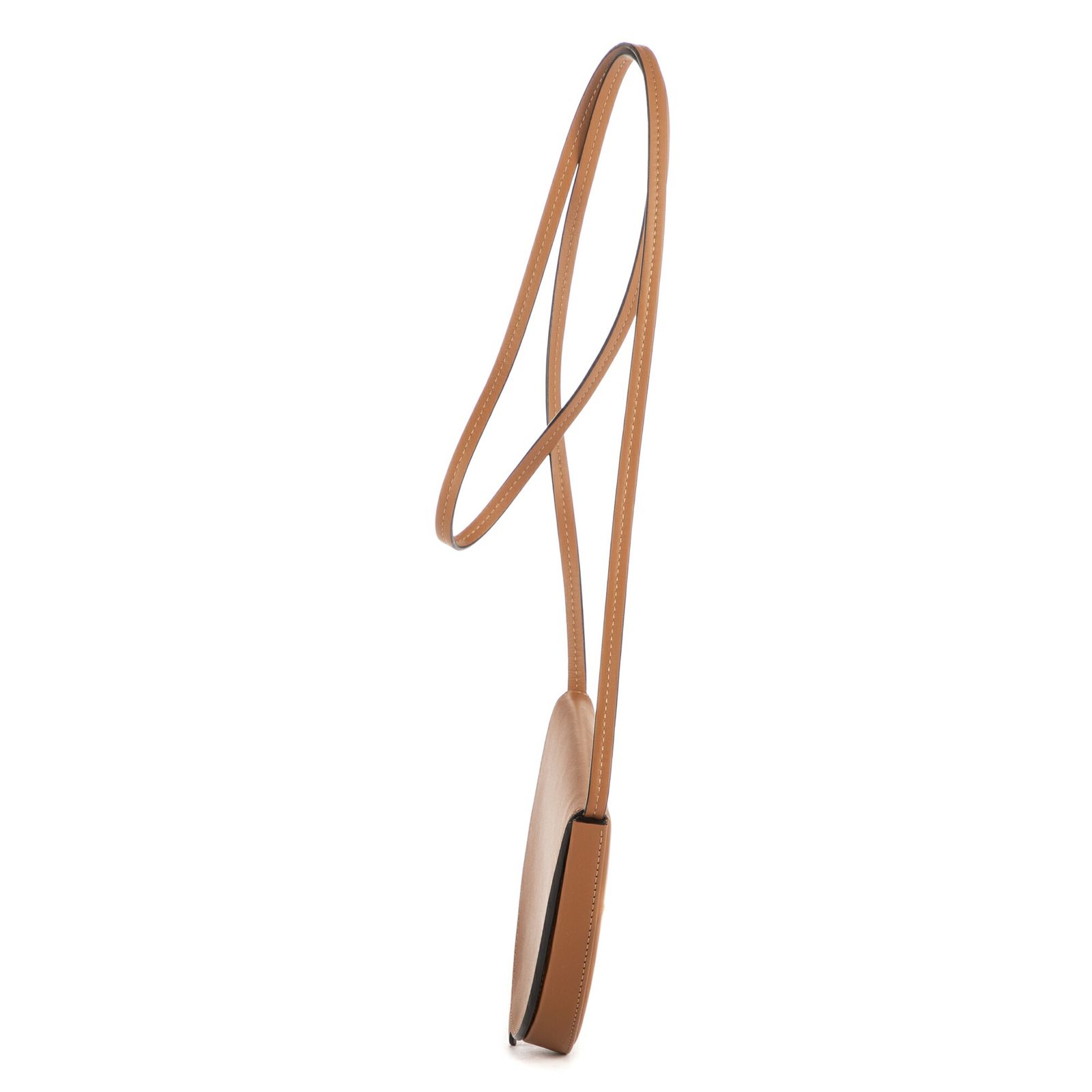 LOEWE ロエベミニジップクロスボディ茶色カーフスキンレザーN DECORATOM_COM_BR