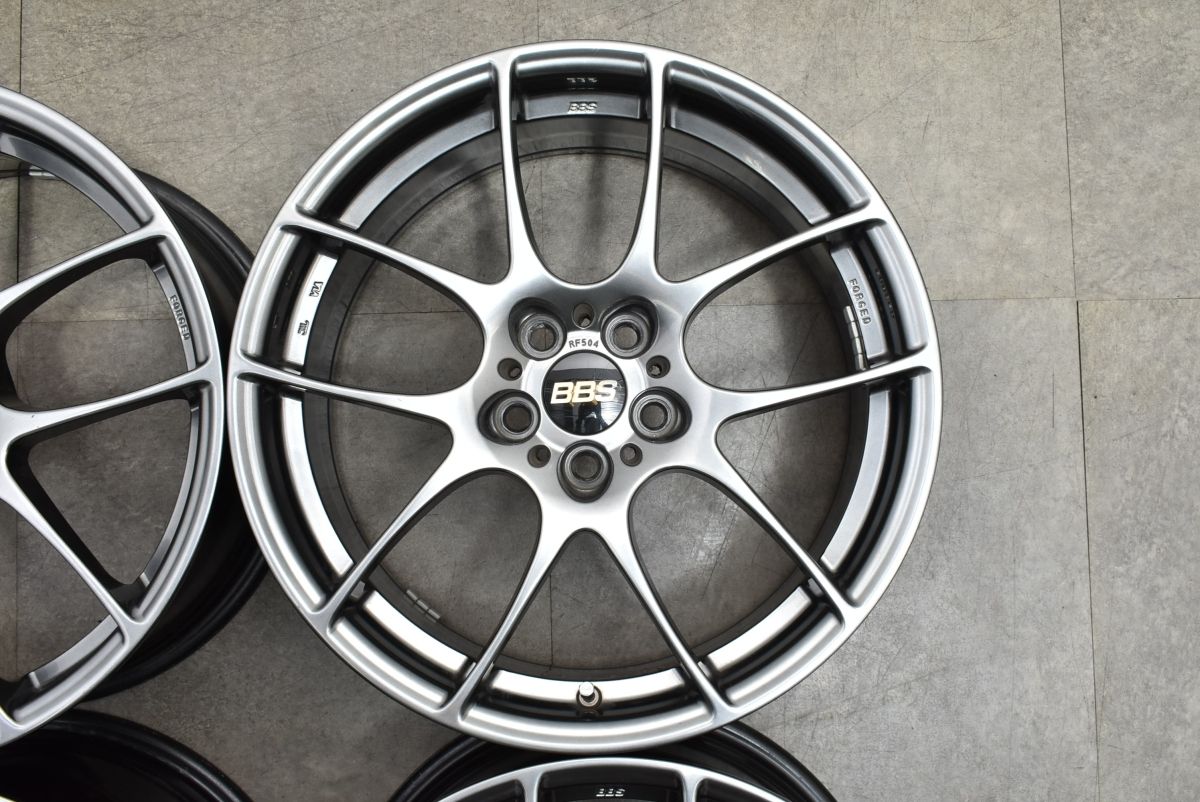 鍛造】BBS RF RF504 17in 7.5J +48 PCD100 4本 レクサス CT200h 30 50 