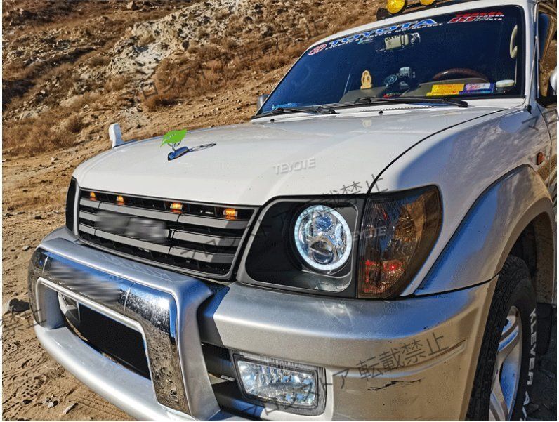 【全国送料無料！】 ランドクルーザープラド 1993-2002年 Prado LC90 LC95 フロントグリル FJ90 FJ95 仕事