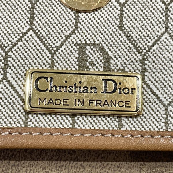 Christian Dior ロゴ ハニカム 斜め掛け ヴィンテージ ショルダー