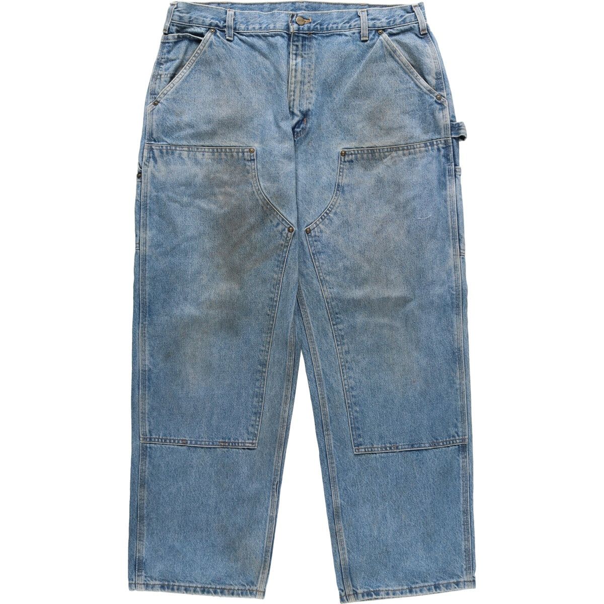 古着 カーハート Carhartt ダブルニー デニム ペインターパンツ USA製 メンズw37/evb004909