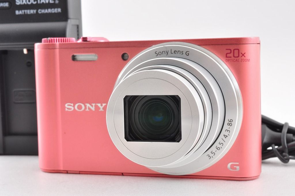 ソニー SONY Cyber-shot DSC-WX350 ピンク コンパクトデジタルカメラ 光学20倍ズーム Wi-Fi搭載