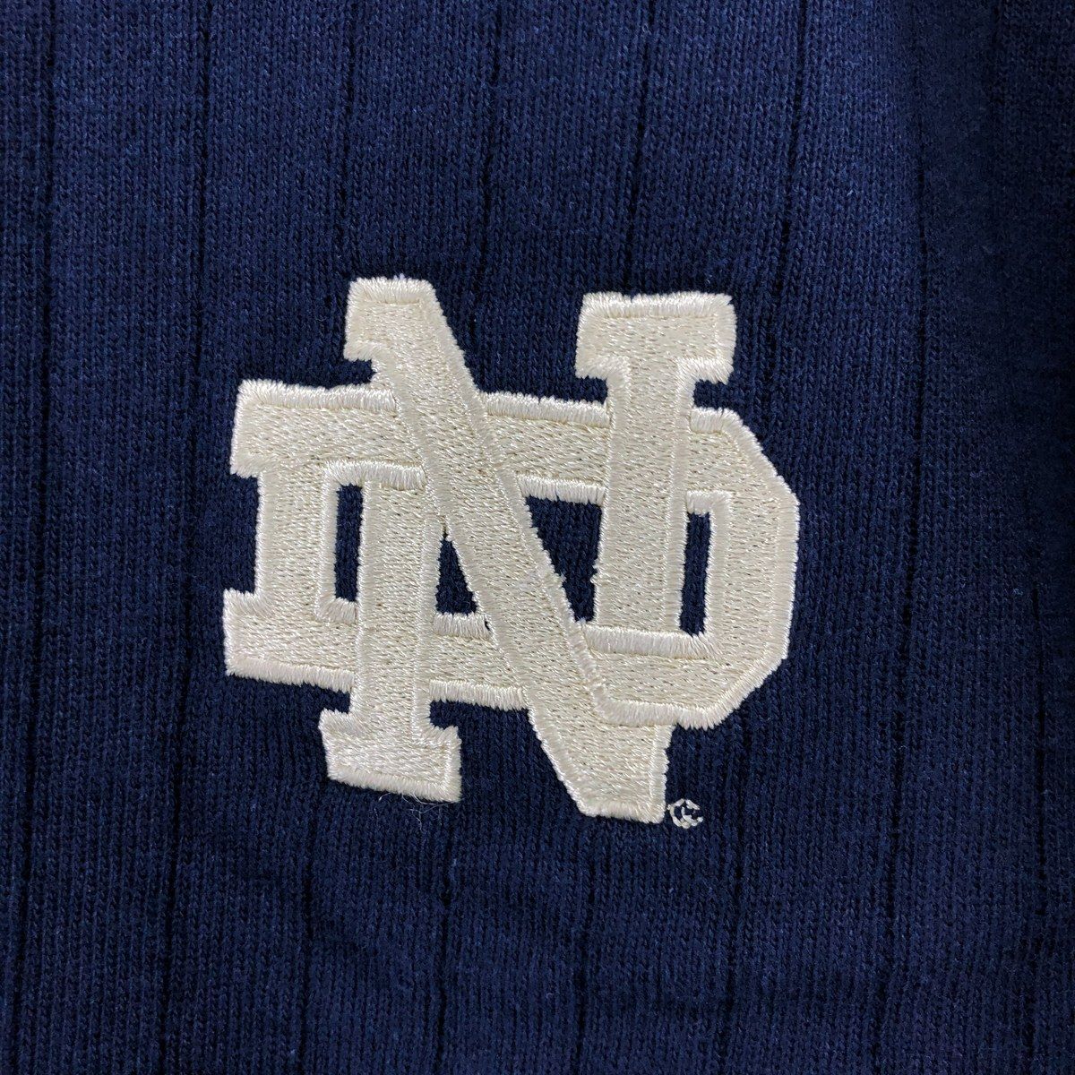古着 00年代 チャンピオン Champion RIBBED FLEECE NOTRE DAME