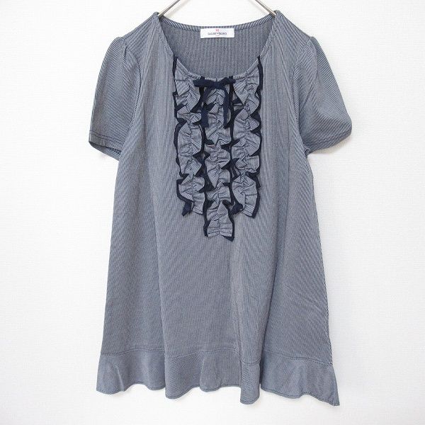 ギャラリービスコンティ GALLERYVISCONTI サイズ3 L ネイビー×白