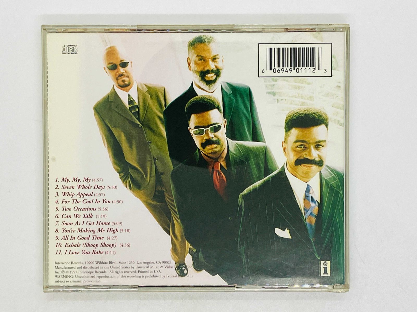 中古】 Whispers ウィスパーズ / Songs Of Babyface