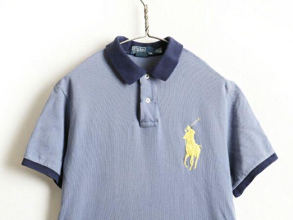 ビッグポニー □ POLO ポロ ラルフローレン 鹿の子 半袖 ポロシャツ