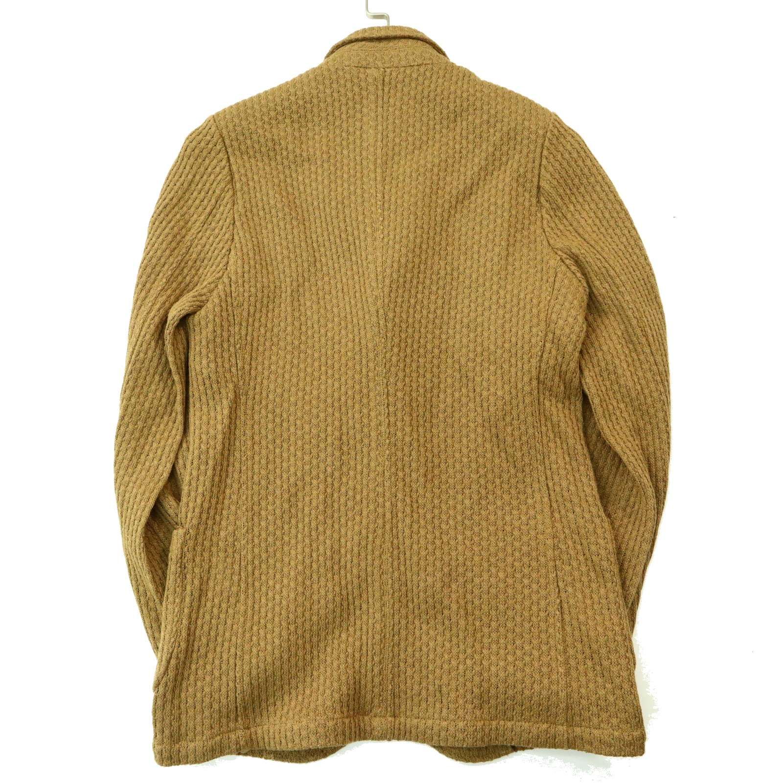 SHIPS JET BLUE シップス 通年 背抜き Outlast☆ ラッセル ニット 