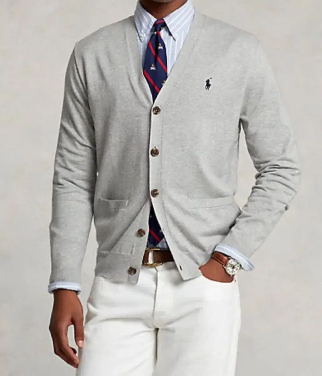 人気アイテムお得に購入！ ポロ Vネック カーディガン <未開封>