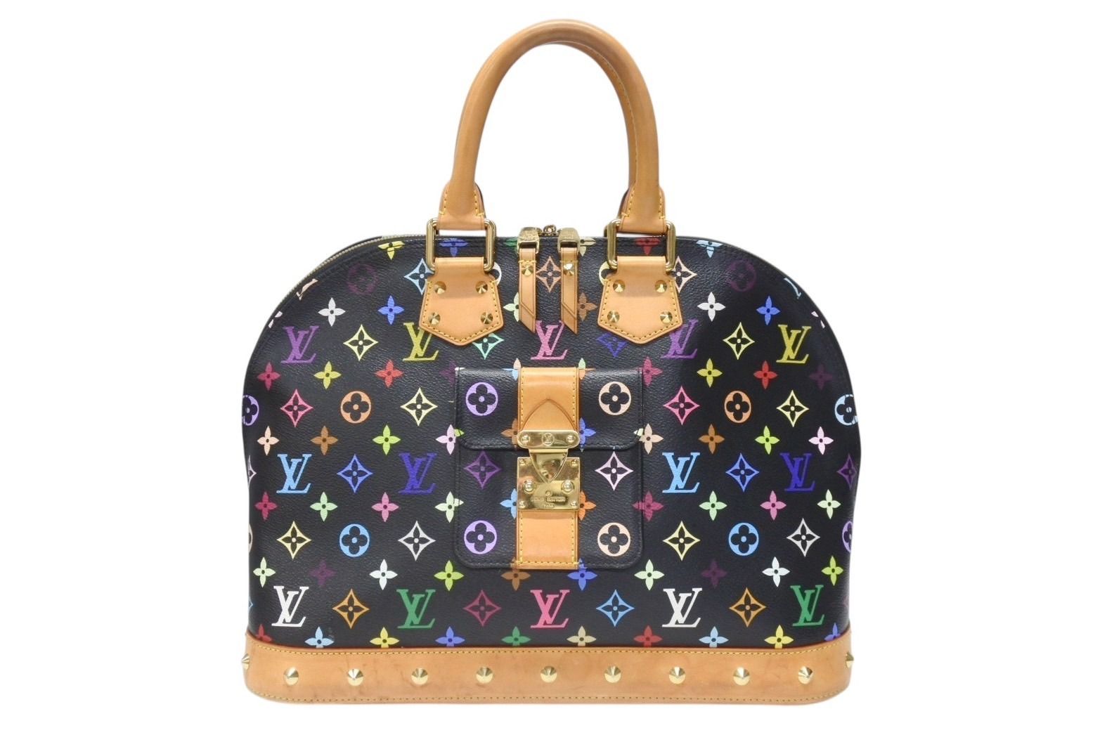 Louis Vuitton モノグラム　アルマ♪ハンドバッグ ルイヴィトンモノグラム アルマBB 2WAYバッグ 14125 マゼンタ