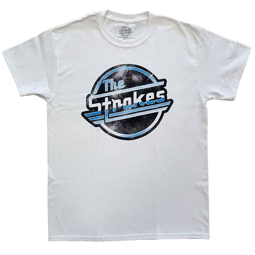 【公式新品】 THE STROKES - DISTRESSED OG MAGNA WHITE ザストロークスTシャツ