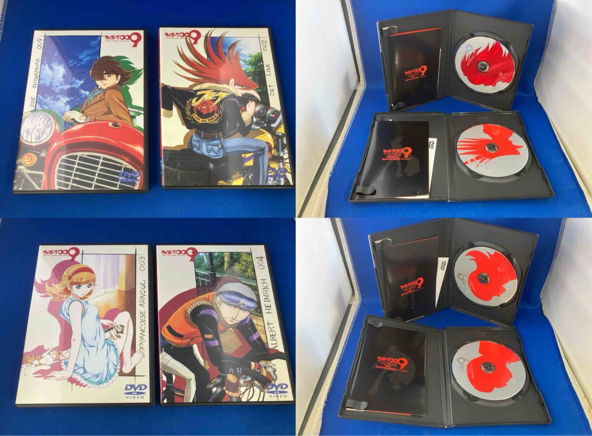 サイボーグ009 バトルアライブDVD-BOX 全9巻×フィギュア9点 サイボーグ009 バトルアライブ 地上より永遠にセット フィギュア