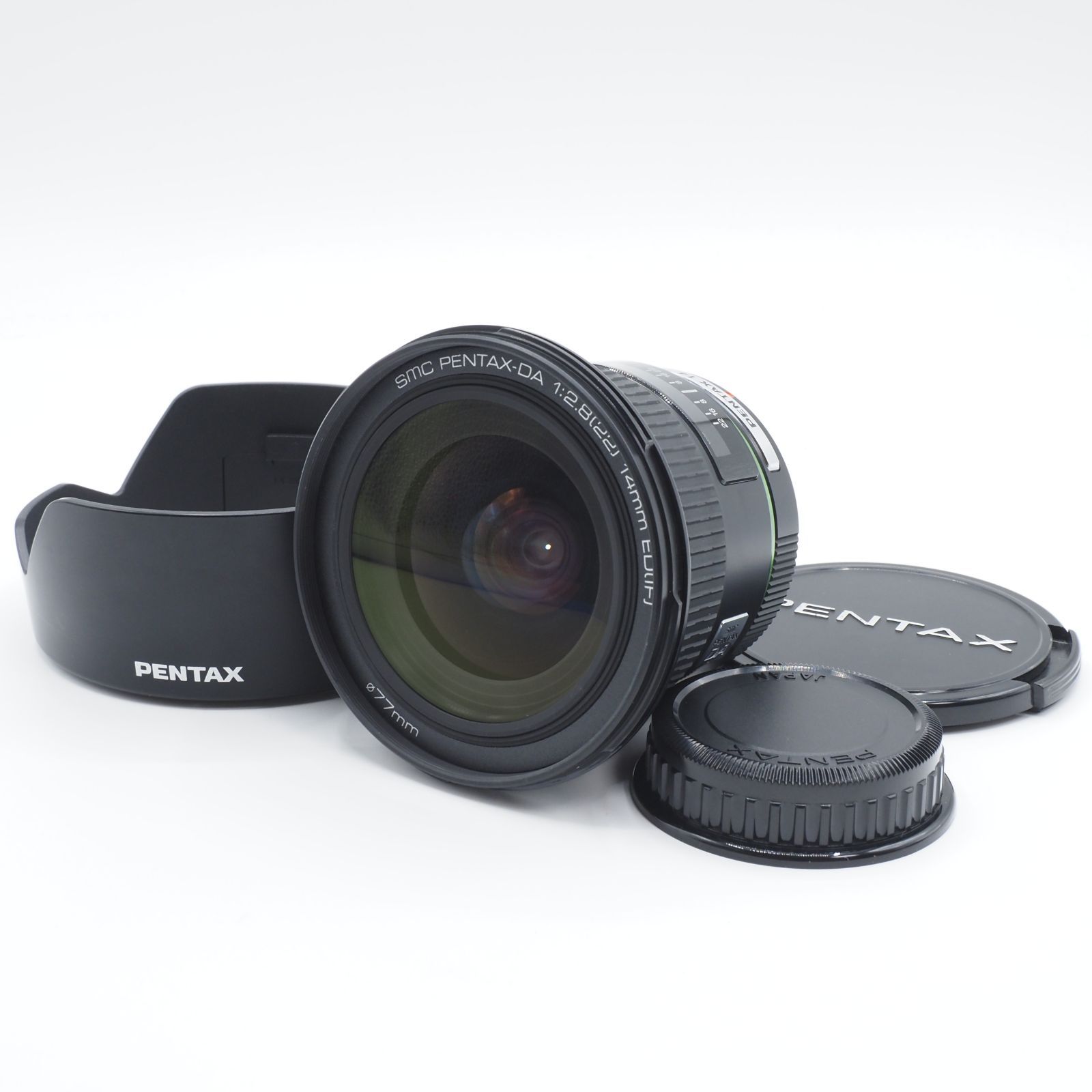 ☆極上品・フード付き☆ PENTAX ペンタックス smc PENTAX-DA 14mm F2.8 