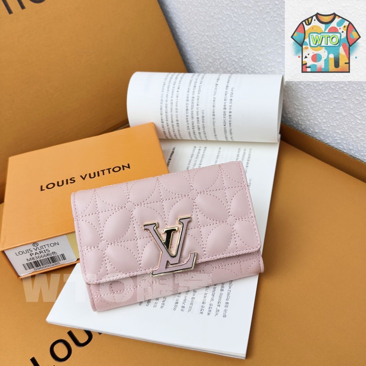 LOUIS VUITTON モノグラム　財布　【フォローで10%割引❗️】 今日特価】M83666 Nano No? ウォレット, モノグラム刺繍, ピンク