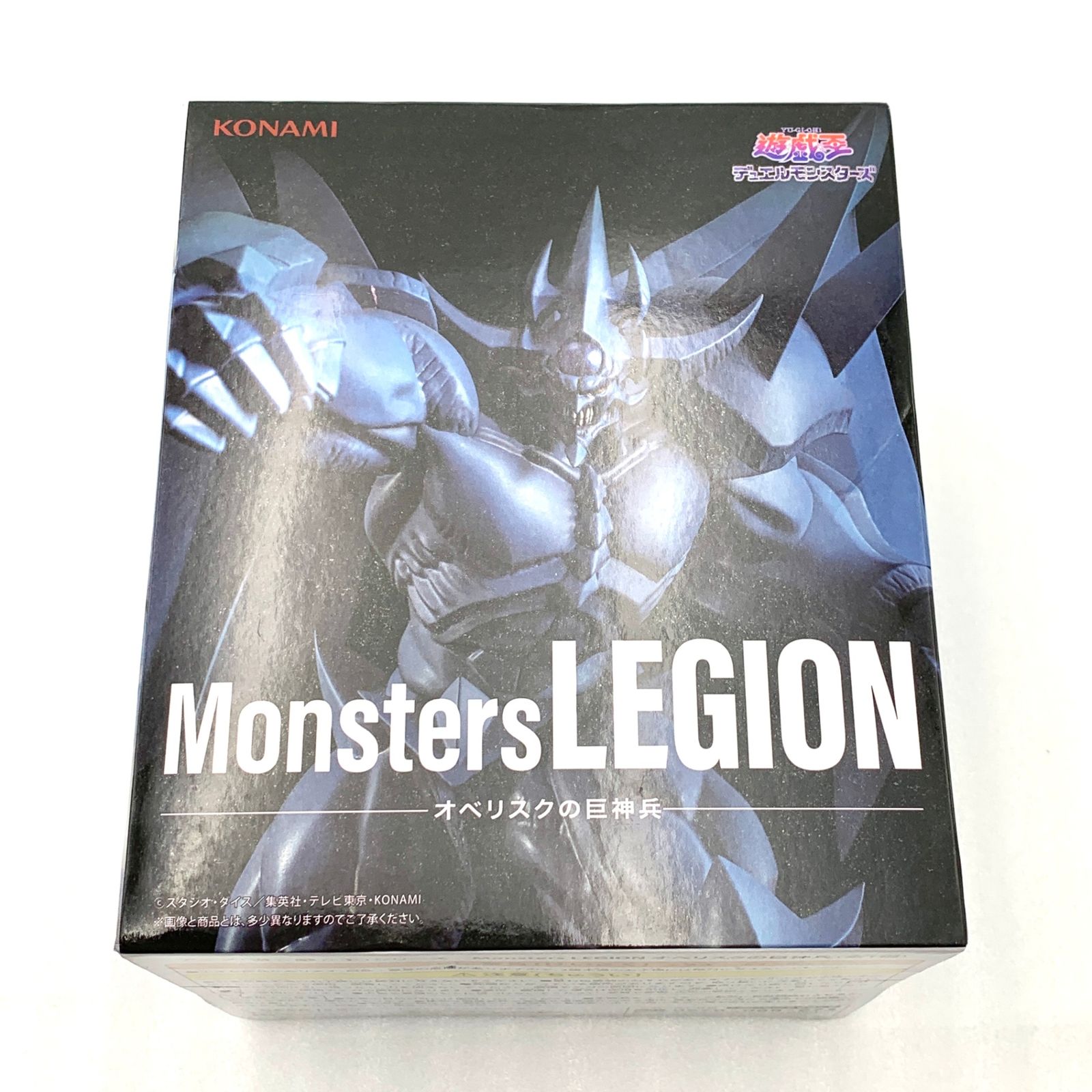アニメ「遊☆戯☆王」シリーズ　Monsters LEGION オベリスク　３種 アニメ「遊☆戯☆王」シリーズ Monsters LEGION オベリスクの巨