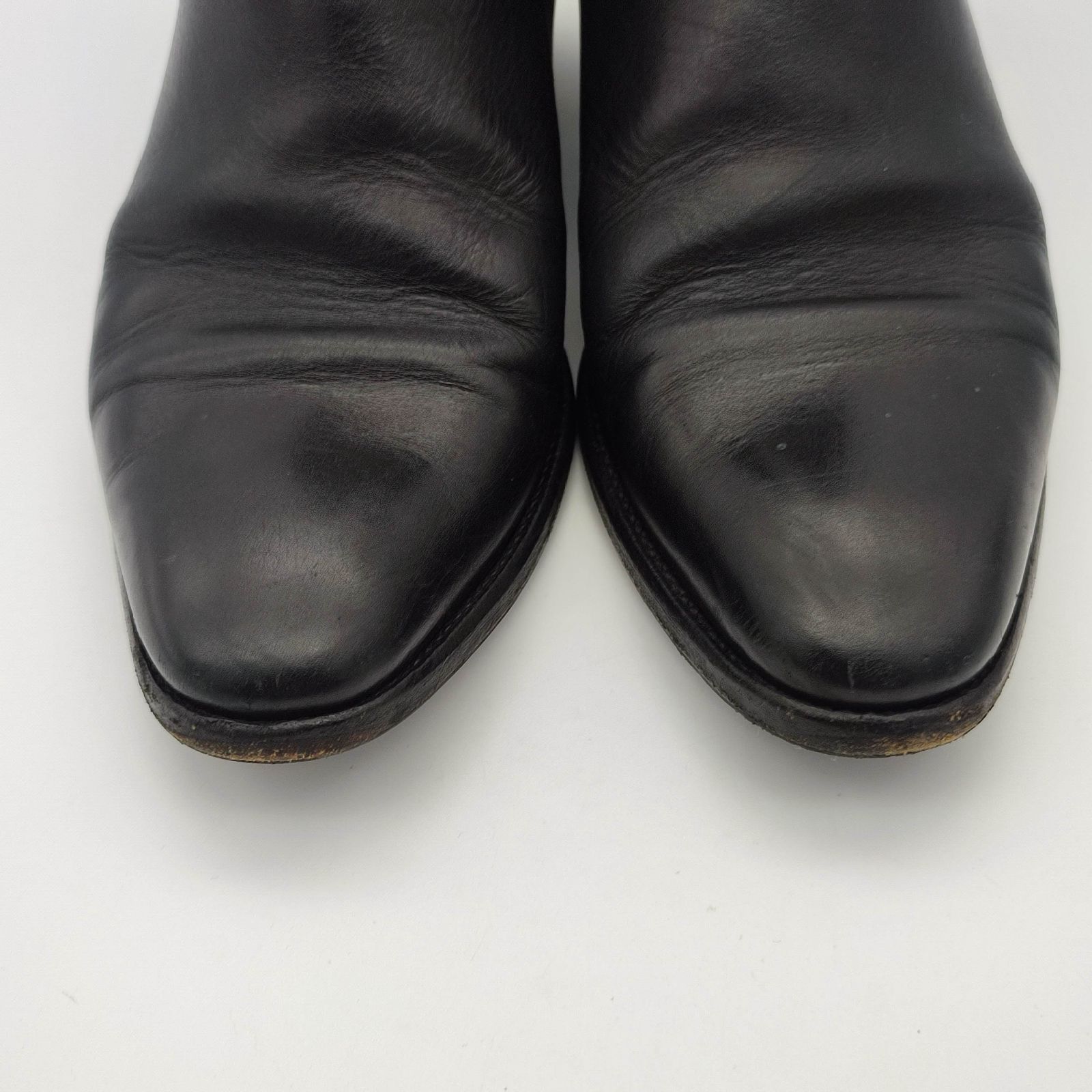 美品　サンローラン　チェルシーブーツ　サイドゴア　39サイズ サンローラン サイドゴア チェルシーブーツ ブラックレザー 39 - メルカリ