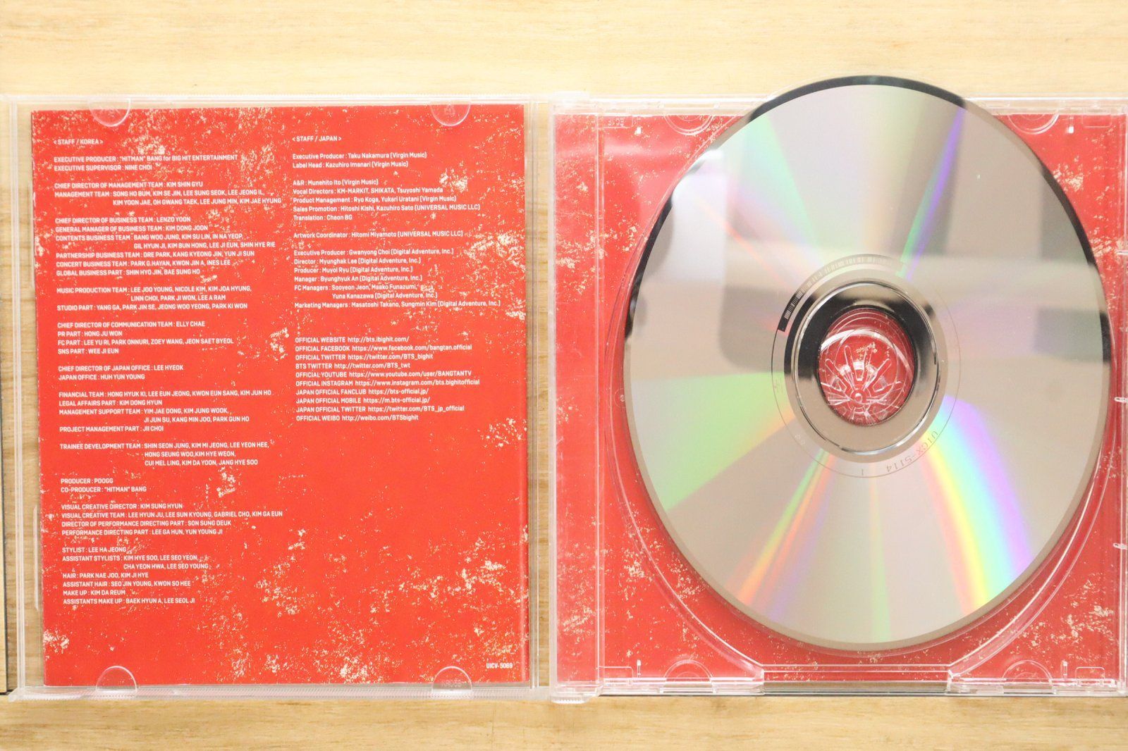 国内盤CD☆防弾少年団/BTS□ MIC Drop/DNA/Crystal Snow(通常盤