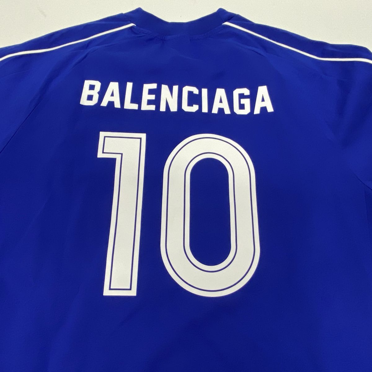 BALENCIAGA バレンシアガ Soccer Oversized T-shirt 半袖 ブルー