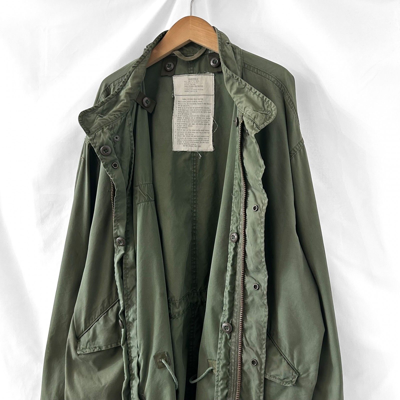70s 70年代 実物 US ARMY 米軍 アメリカ軍 m65 M-65 モッズコート 
