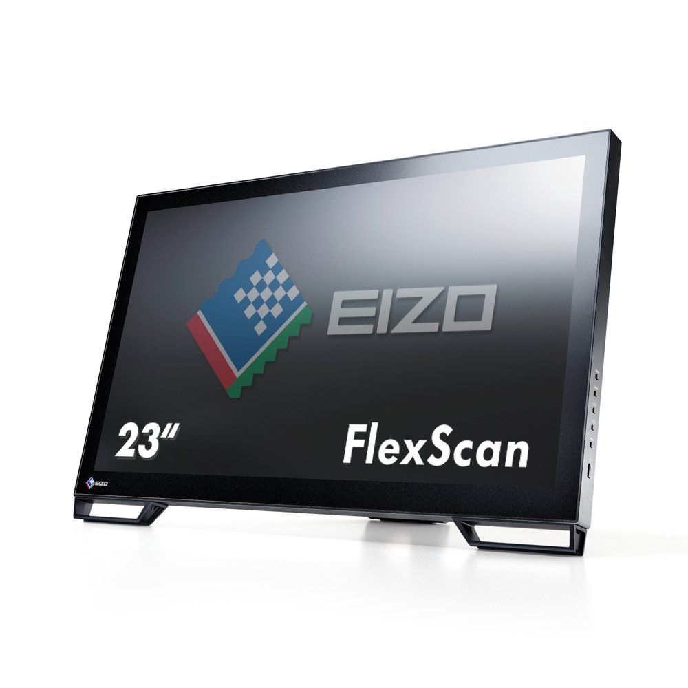 EIZO FlexScan 23型タッチパネル装着カラー液晶モニター 1920x1080 DVI-D DisplayPort D-sub ブラック  FlexScan T2381W-BK(中古品) - メルカリ