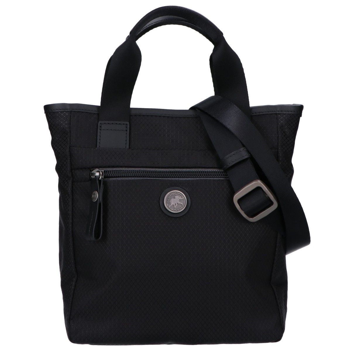 HUNTING WORLD ハンティングワールド 【美品】ナイロンxレザー