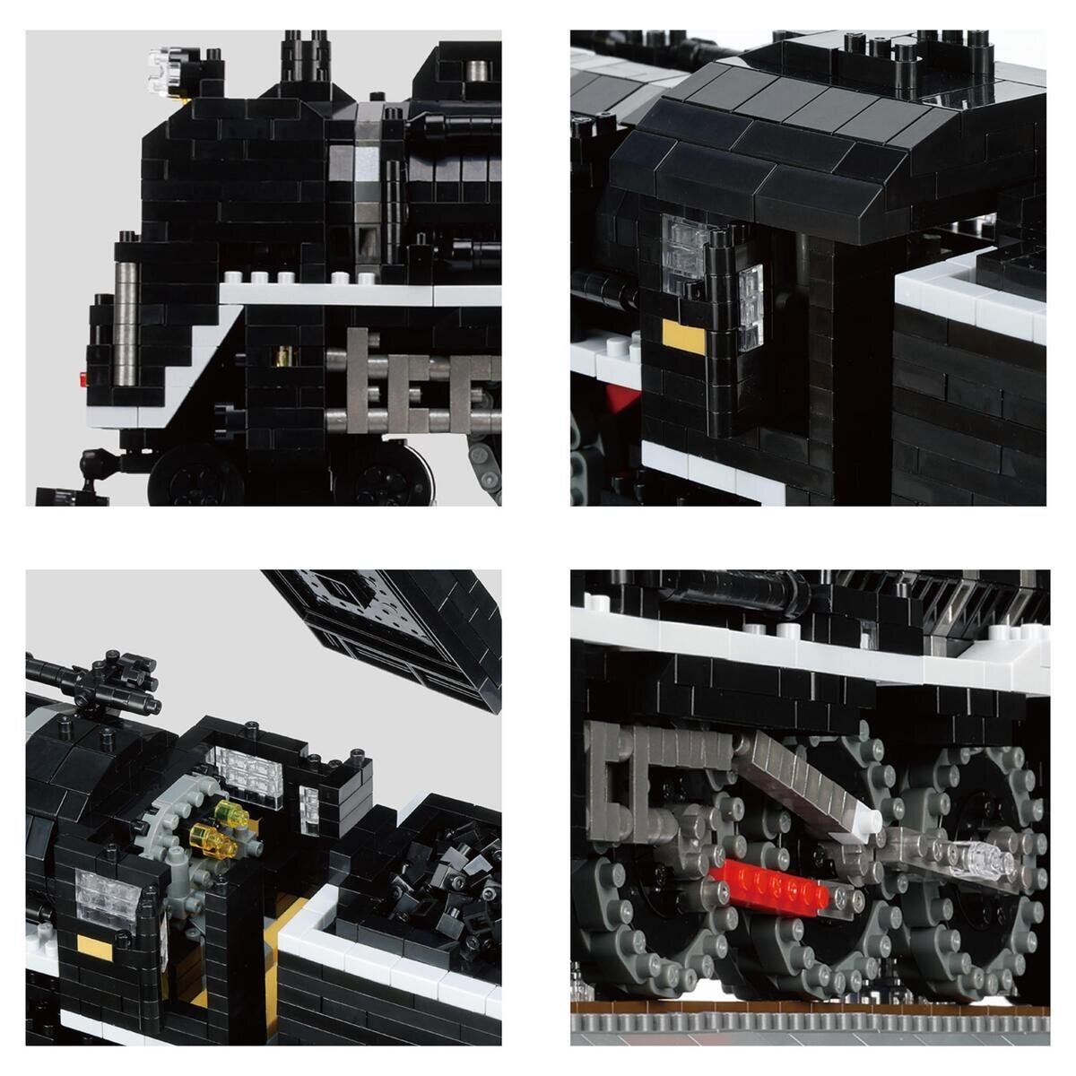 ナノブロック 蒸気機関車