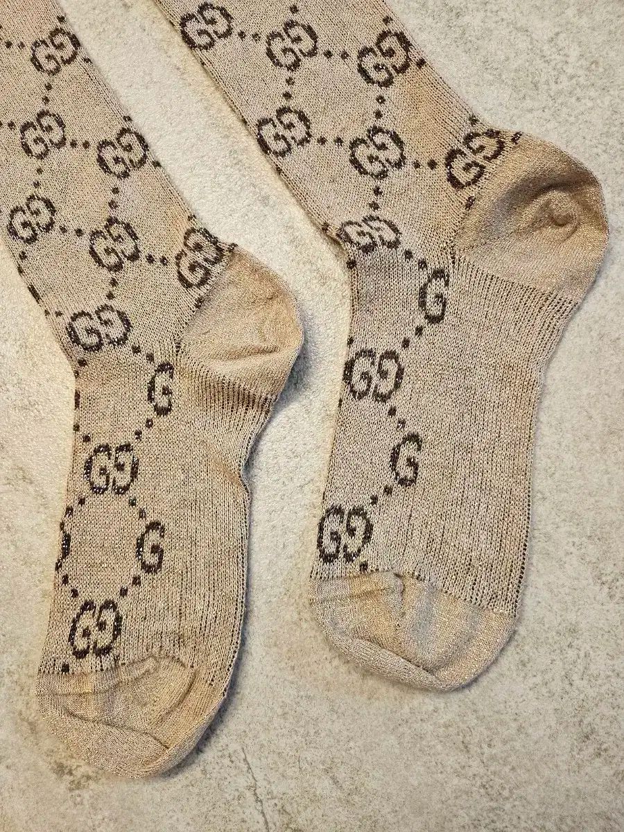 ロゴ ニーハイソックス