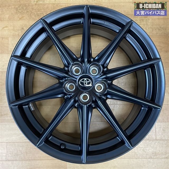 トヨタ GR86純正18インチホイール スタッドレス付4本セット TOYOTA トヨタ GR86 ZN8 RZ 純正 中古ホイール 4本 7.5J 18