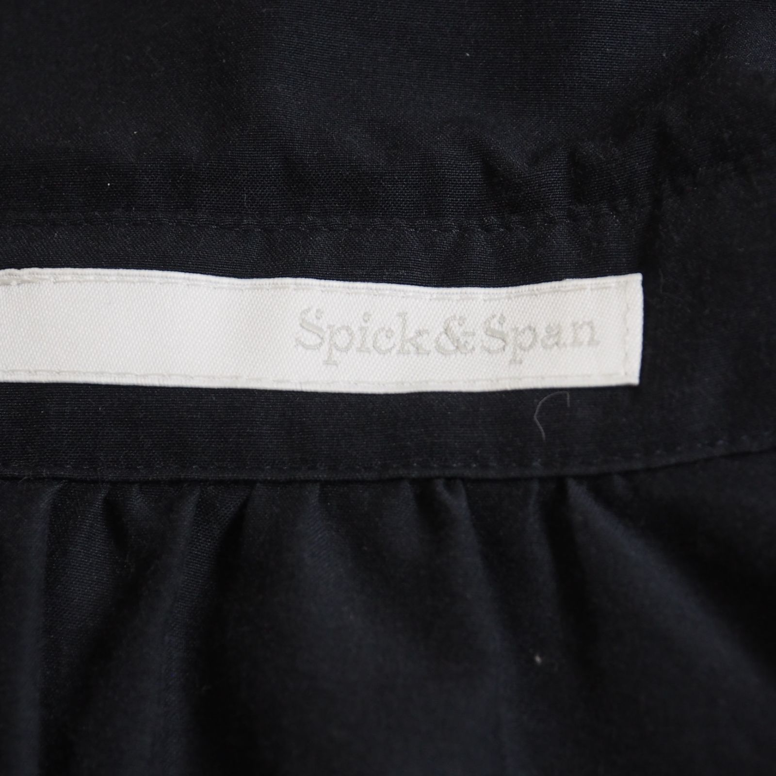 美品【Spick&Spanスピックアンドスパン】シャツワンピース 36