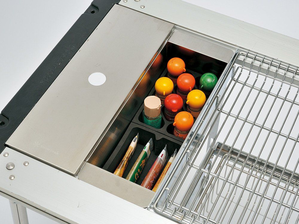 スノーピーク snow peak IGT パーツ ステンレストレー 1ユニット 0.5ユニット ステンボックス OLIVEOS_COM_TR