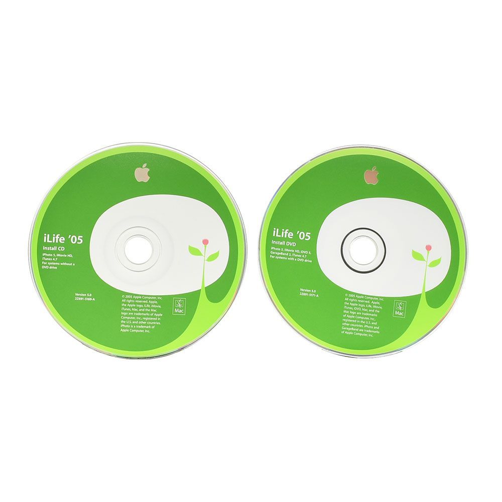 Apple iLife '05 インストール ディスク CD DVD Install Disc 中古品 9