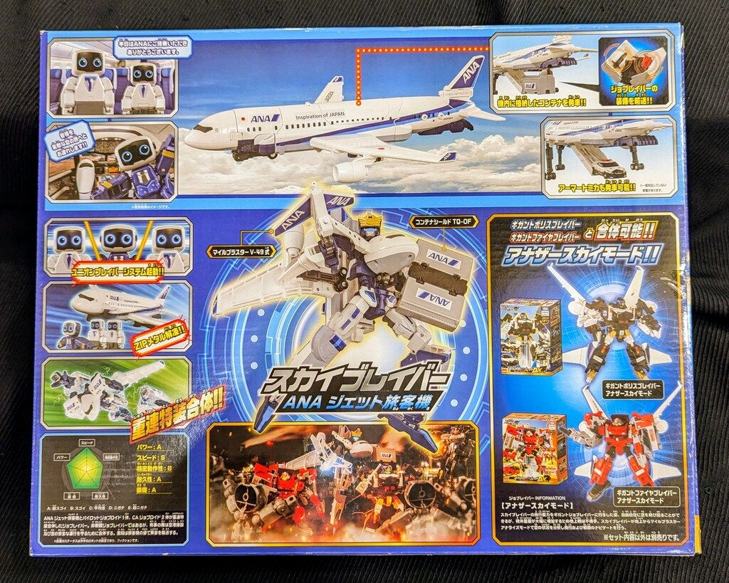 タカラトミー トミカヒーローズ DXスカイブレイバー ANAジェット旅客機 タカラトミー トミカ ジョブレイバー DXスカイブレイバー ANAジェット旅客機  ミニカー おもちゃ 3歳以上 : Ritsumu.shop - 通販 - Yahoo!ショッピング -  乗り物、ミニチュア（kokusan-j.co.jp）