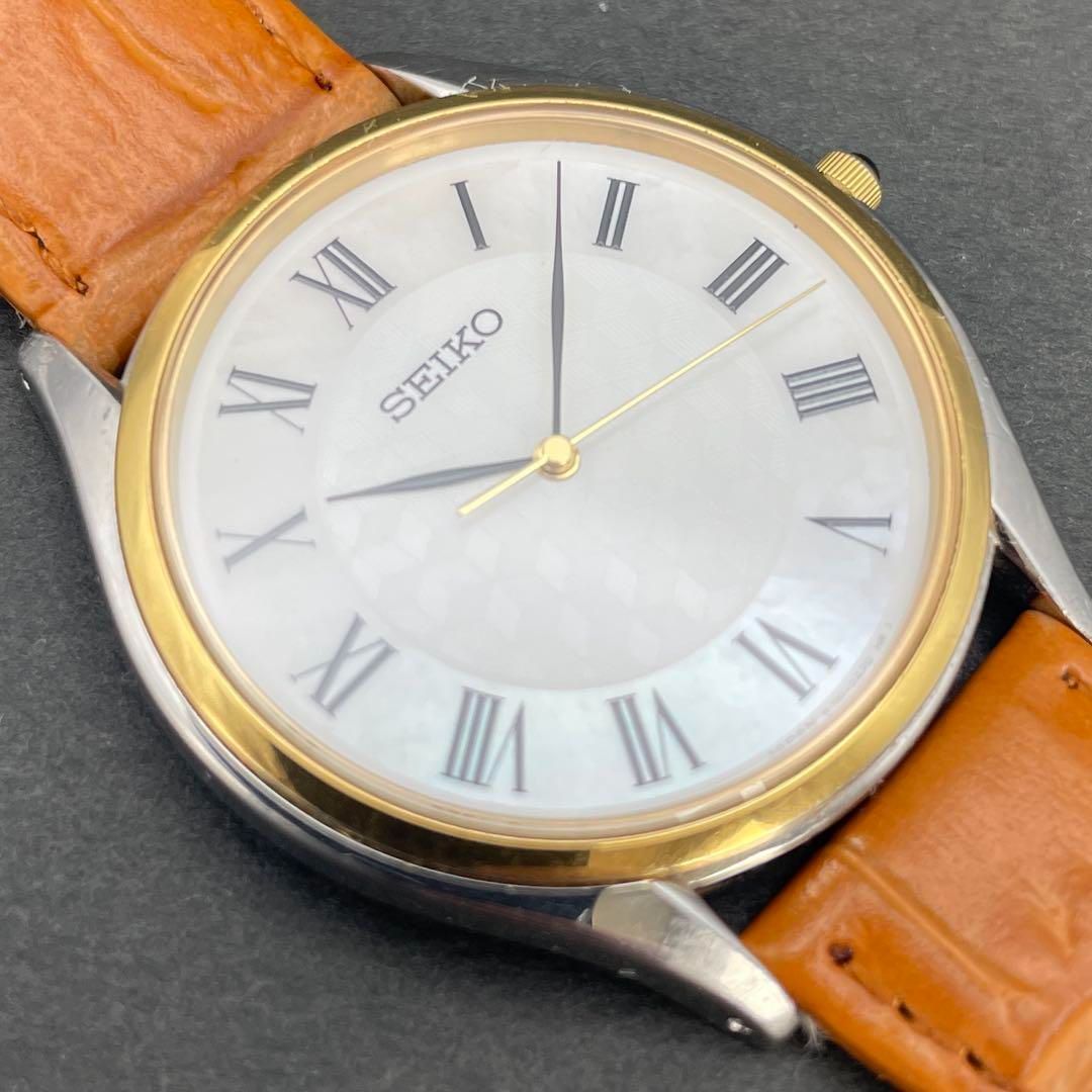 SEIKO ドルチェ シェル文字盤 ローマ数字 8J41-0AJ0 DOLCE 3針 