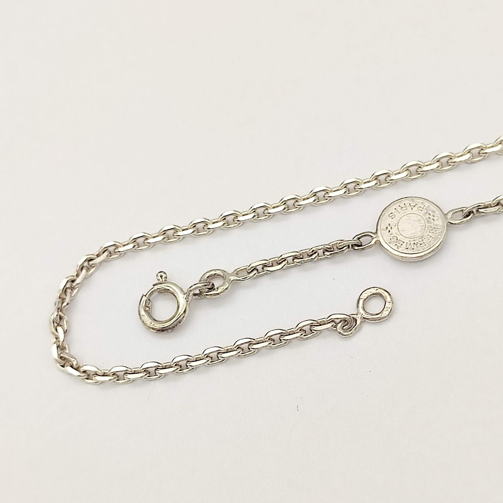 美品】HERMES エルメス セリエチェーンネックレス SILVER シルバー925 